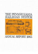 PRR 119th Annual Report, Front Cover, 1965